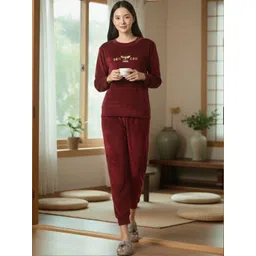 BAESD Women Printed Night suit image 5