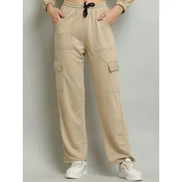 BAESD Women Relaxed High-Rise Non Iron Cargos-picture-31
