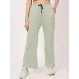 BAESD Women Relaxed High-Rise Non Iron Organic Cotton Parallel Trousers-picture-16