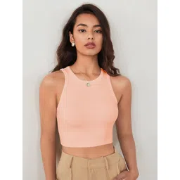 BAESD Women Round Neck Tank Crop Top-picture-13
