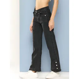 BAESD Women Slim Fit Mid-Rise Light Fade Stretchable Jeans-picture-20