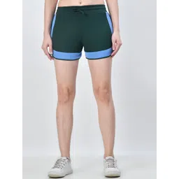 BAESD Women Solid Cotton High-Rise Hot Pants Shorts Pack of 2 image 2