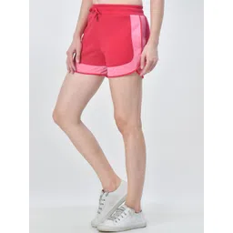 BAESD Women Solid Cotton High-Rise Hot Pants Shorts Pack of 2 image 4