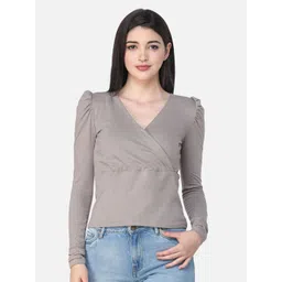 BAESD Women V-Neck Wrap Top-picture-10