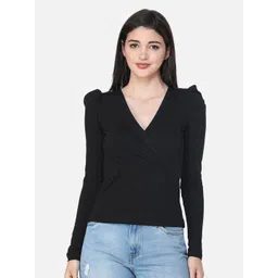 BAESD Women V-Neck Wrap Top-picture-12