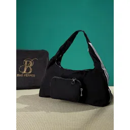 Bag Pepper PU Structured Shoulder Bag with Cut Work-picture-34