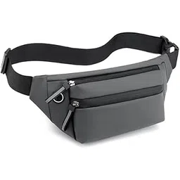 Bag Waist Fanny Pack Running Belt for Men Women Unisex Bum Bag with Headphone Jack and 2-Zipper Pockets Adjustable Belt for Outdoors Yoga Workout Hiking Gifts for Men Women-picture-29