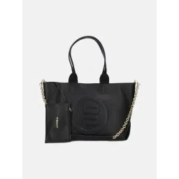 BAGATT Black Libra Leather Tote-picture-41