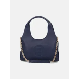 BAGATT Blue Rhea Leather Hobo Bag-picture-47