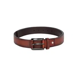 bagatt Leather Belt with Tang-Buckle Closure-picture-14