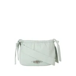 BAGATT Solza Light Blue Solid Small Sling Handbag-picture-34