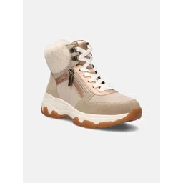 BAGATT Women Round Toe High-Top Sneakers-picture-34