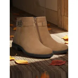 Bagatt Women's Ronja I Brown Booties-picture-23