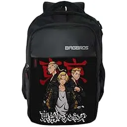 bagbros BagbrosAnime Printed Backpack TOKYO REVENGERS Printed Laptop Bagpack | 30L Tokyo Revengers Anime Printed Waterproof Anime Bacpack Multi-Storage Backpack,Laptop Bags,School Bags,College Bags-picture-22