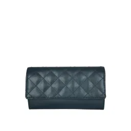 Baggit Blue Quilted Wallet for Women-picture-15