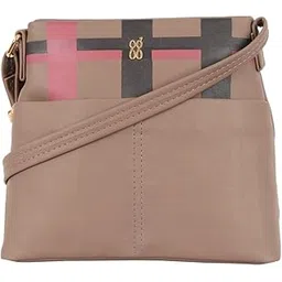 baggit Women Beige Hobo Sling Bag Small Size | Ladies Stylish Casual Cross Body Purse Handbag-picture-49