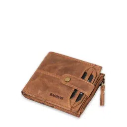 bagman Men Bi-Fold Wallet with Stitch Detail-picture-27