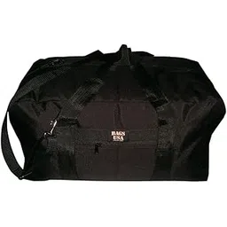 bags usa 25" Cargo Travel Bag, Front Pocket Made in USA. (Black)-picture-55