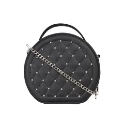 Bagsy Malone Black Embellished Sling Bag image 1