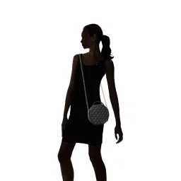 Bagsy Malone Black Embellished Sling Bag image 2