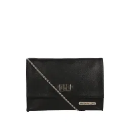 Bagsy Malone Black Solid Medium Sling Handbag-picture-33