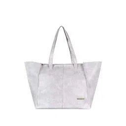 Bagsy Malone Grey Textured Large Tote Handbag-picture-38