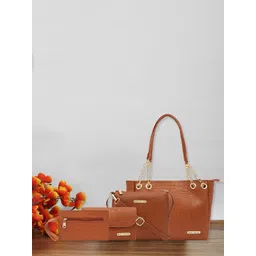 Bagsy Malone Set Of 4 Textured Structured Bags - Up to 12 inch-picture-34