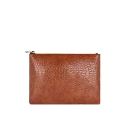 Bagsy Malone Tan Textured Pouch-picture-15