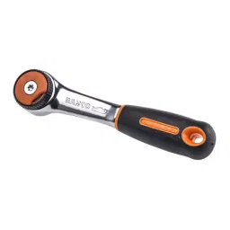 Bahco Ratchet Wrench 1/4 inch Square Drive with Handle 120 mm Overall Length, 6950RN-picture-37
