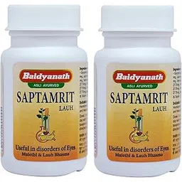 baidyanath asli ayurved Baidyanath Jhansi Saptamrit Lauh Pack Of 2 Tablet-picture-18