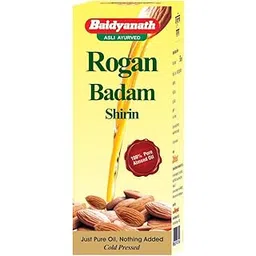 Baidyanath Asli Ayurved Rogan Badam Shirin 50Ml - 100% Pure Almond Oil, Cold Pressed | Natural Skin Softener For Glowing Skin & Hair Growth-picture-47