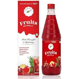 Baidyanath Ayurvedant Fruit Sharbat - 750 ML - Refreshing Natural Beverage Mix Rich in Vitamins & Antioxidants for Summer Hydration-picture-31