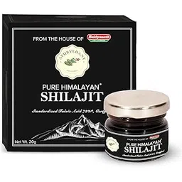 Baidyanath Ayurvedant Pure Himalayan Shilajit Resin, 20g - Standardized and Certified for Purity | Helps in boosting Stamina-image-27