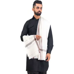BAISA Wool Striped Men Shawl image 1