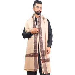 BAISA Wool Woven Men Shawl-picture-24
