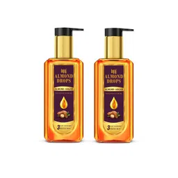 BAJAJ CONSUMER CARE Set of 2 Almond Drops 3 Way Damage Protection Hair Oil - 200ml Each-picture-36