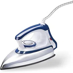 Bajaj Stainless Steel Majesty DX-11 1000 Watts Dry Iron | Advance Soleplate And Anti-Bacterial German Coating Technology | Automatic Shut Off | Thermal Safety Fuse | 2-Yrs Warranty 【White & Blue】-image-33
