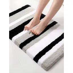Bajo's Black & White Self-Designed Anti-Skid Doormat-picture-20