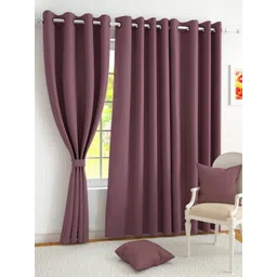 Bajo's Burgundy Set of 2 Black Out Door-picture-33