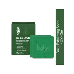 BAKE 10% AHA + 1% BHA Soap For Clogged Pores, Exfoliation & Strawberry Skin - Pack of 2-picture-23