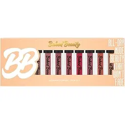 BAKED BEAUTY Matte Finish Liquid Lipstick | Pack of 9 | 1.5ml x 9 | Vitamin E | Shea Butter | Lightweight & Long-Lasting | Transfer & Waterproof-picture-53