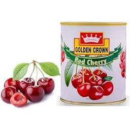 Bakers King Golden Crown Red Cherry Regular with Stem Fruit Canned (840 gm, Pack of 1 )-picture-18