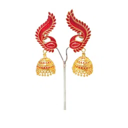 Balaji Gold Gold-Plated Copper Earrings-picture-20