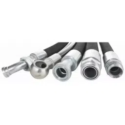 Balaji Hydraulics 4283999 EX70 Black Round Rubber Hydraulic Hose Pipe Assembly image 2