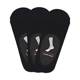 BALENZIA Black Invisible Socks - Pack of 3-picture-18