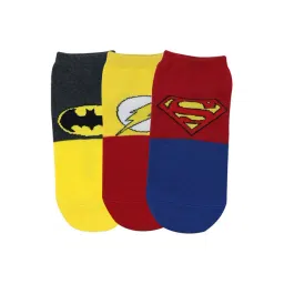 BALENZIA Multicolor Colour-Block Socks - Pack of 3-picture-22