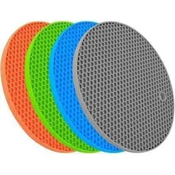 balerion Round Silicone Hot Mat SILICONE Trivet-picture-29