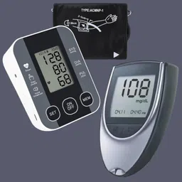 Balson AK-S10 Digital BP Monitoring Machine with Voice Broadcast Accurate Measurement & AK-33 Blood Glucose Monitor I Bp Monitor-picture-16