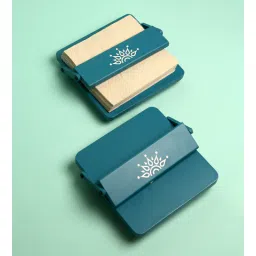 bambaise Blue Premium MDF Tissue Tray with Mandala Art-picture-38