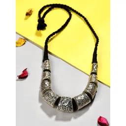 Bamboo Tree Jewels Statement Necklace-picture-29